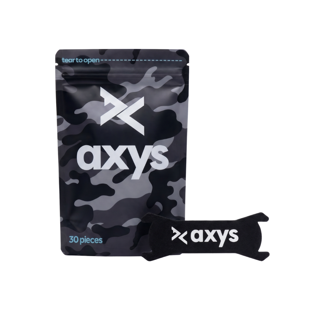 Axys trake za nos crne – nosna trakica 100% otporna na znoj